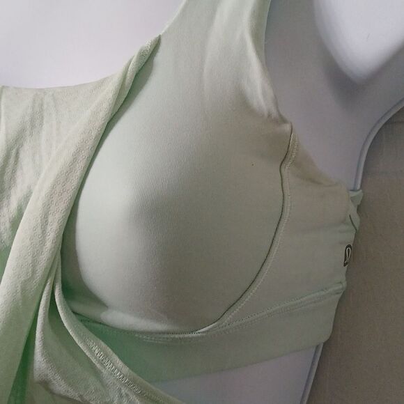 Lululemon Noveau Limits Tank Sea Mist size 4 Never worn - Picture 8 of 12